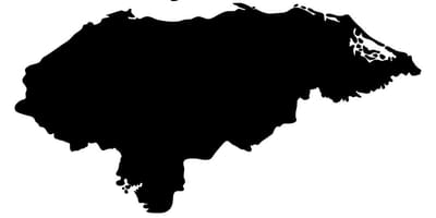 Mapa de Honduras mapa do vetor de